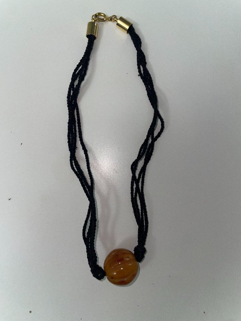 Tribal Black & brown Necklace